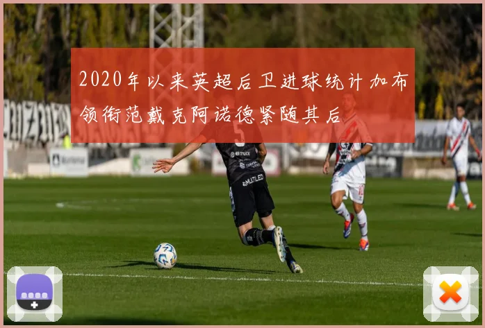 2020年以来英超后卫进球统计加布领衔范戴克阿诺德紧随其后