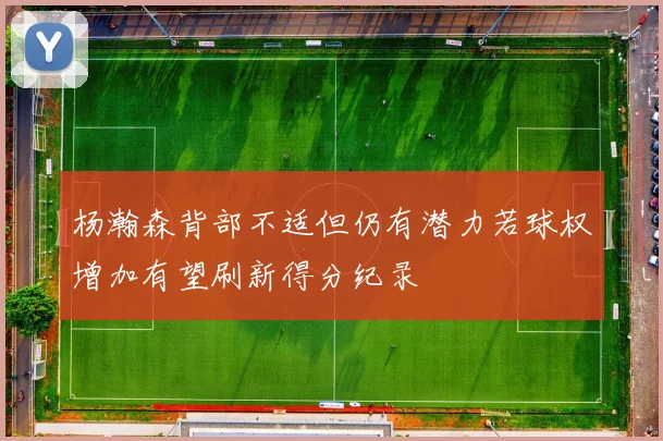 杨瀚森背部不适但仍有潜力若球权增加有望刷新得分纪录